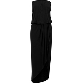 URBAN CLASSICS Ladies Viscose Bandeau Dress Kleid schwarz