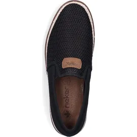 Rieker Espadrilles Herren Schwarz 40