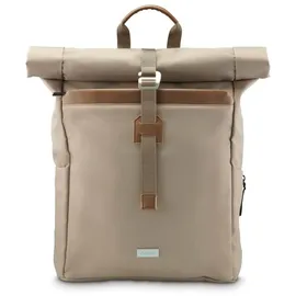 Hama Silvan Laptop-Rucksack Rolltop, (16,2 beige (00222025)