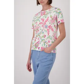 Monari Shirt Blumendruck Mehrfarbig 46