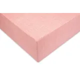 Zo Home Spannbettlaken Renforcé 90 x 220 cm rot