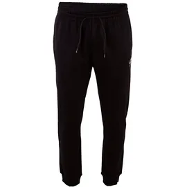 lotto Sweathose LOTTO, Herren, Gr. S (44/46), Normalgrößen, schwarz (caviar), 80% Baumwolle, 20% Polyester, unifarben, Hosen Sweathose, - innen weich angraut