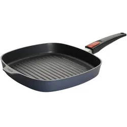 WOLL Steakpfanne viereckig Diamond Lite , schwarz , Aluminium-Guss , Maße (cm): B: 28 H: 4