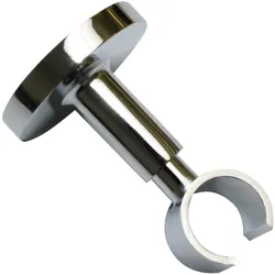 Gardinia Chicago Deckenträger für Gardinenstangen Ø 20 mm, 1-läufig, offen, verschiedene Farben