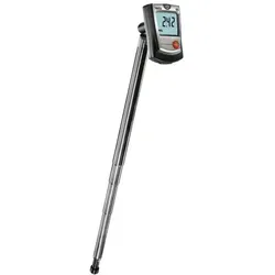 Testo 405, Taschen/handgehalten, Heiße Leitung, Schwarz, Silber, 0 - 10 m/s, m/s