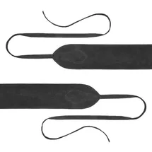 LASCANA Damengürtel Leder schwarz 90