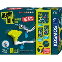KOSMOS 617318 Gecko Run Marble Run Big Box, Vorteilspack, Erweiterbare Kugelbahn für Kinder ab 8 Jahre, Vertikale Kugelbahn, Murmelbahn, mehrsprachige Anleitung