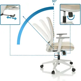 HJH Office PROFONDO ECO W Kunstleder Beige