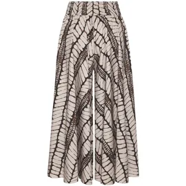 LASCANA Hosenrock Damen Beige/Braun Bedruckt 34