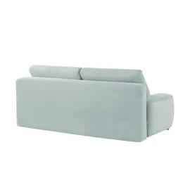 bobb Schlafcouch mit Boxspringpolsterung 2-Sitzer Blau