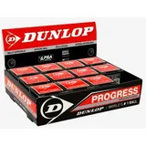 Dunlop Progress Squash Ball (12er Pack) - Schwarz