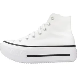 Converse Chuck Taylor All Star Lift Double Damen Weiß/Schwarz 39,5
