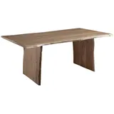 Massivmoebel24 PURE ACACIA 160 x 76 x 100 cm natur lackiert