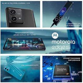 Motorola Edge 40 Neo 12 GB RAM 256 GB Black Beauty