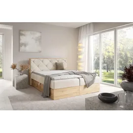 Fun Möbel Helios Premium 180 x 200 cm Beige