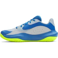 Under Armour Lockdown 7 Low, Basketballschuhe 453 / blue calm/blue atlantis/high vis yellow 49.5