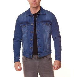 ONLY & SONS Coin Life Herren Jeans-Jacke zeitlose Freizeit-Jacke 22010451 Blau - S
