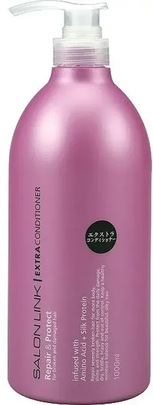 CYCLEAR Kumano Yushi SALON LINK Salon Extreme Feuchtigkeitsspülung (Blumenduft) 1000ML