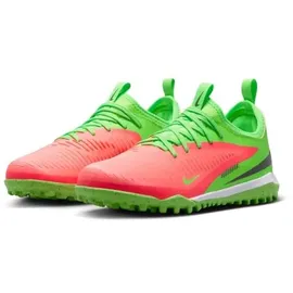 Nike Phantom 6 Academy TF Kinder grün/rot 35