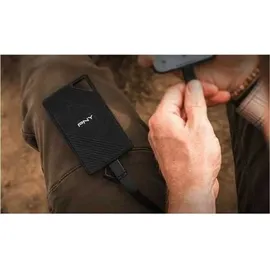 PNY RP60 USB 3.2 Gen 2x2 Portable SSD - Black