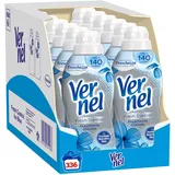 Vernel Fresh Control Weichspüler, geruchsneutralisierend, frostig frisch, 12 x 700 ml