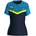 Damen 914 marine/blau/neongelb 44