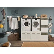 laundreezy Mehrzweckschrank-Set LAUNDREEZY LDSK11 185 x 200 x 67,5 cm Weiß