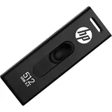 HP 512GB USB-Stick x911w, USB 3.2 Gen 1 (3.1 Gen 1) Black 512 GB, USB 3.2, USB A, R410/W300 MB/s, Schwarz