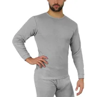 Normani Herren Thermo-Unterhemd in Grau | Gr.: XXL