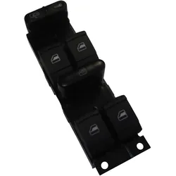f.becker_line Schalter, Fensterheber Türverriegelung Fensterheber,Schalter, Fahrerseitig schwarz für SKODA VAG 1J4959857C 111710004