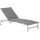 Zebra Technologies Rückenlehne für Gartenliege 210 cm x 65 cm Edelstahl/Metall/Textil