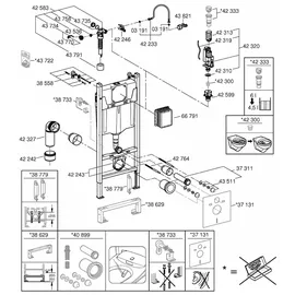 Grohe Solido für WC 1,13m Bauhöhe