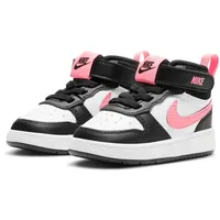 Nike Court Borough Mid 2 Baby-Sneaker 005 black/sunset pulse-white