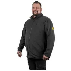 ESD-Fleecejacke, XXL, schwarz - schwarz - XXL