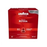 80 Lavazza QUALITA ROSSA Kaffeekapseln Aluminium kompatibel NESPRESSO