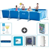 Rechteckiger Frame Pool - 450x220x84 Cm - 7-teilig  S116