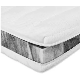 AM Qualitätsmatratzen | Basic Topper | 100x220 cm | fest | 6 cm Höhe | Matratzentopper | 100/220 | Komfortschaum Topper