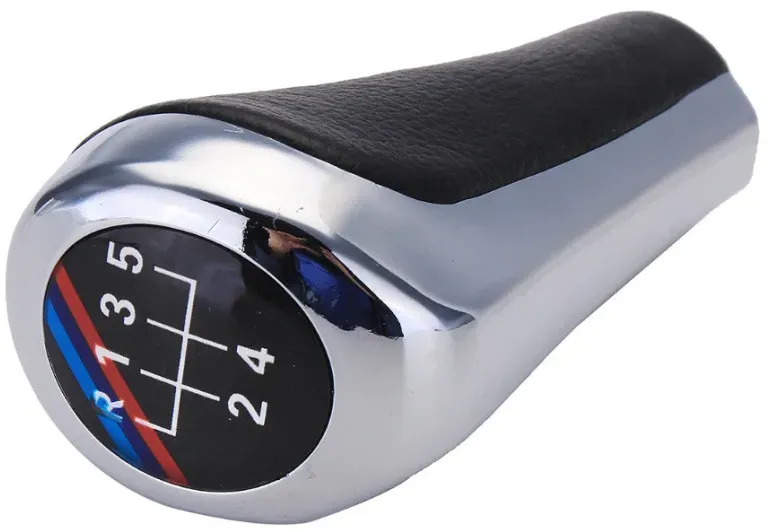 Lederschaltknauf für BMW // M Power // X1 X3 X5 E53, E83, E81, E82, E87, E90, E91, E92, E60, E61