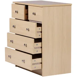 Wohnling Kommode 60 x 70 x 35 cm braun