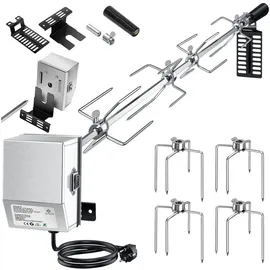 Kesser Grillspieß 107 cm Edelstahl Silber