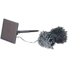 Lunartec Solar-LED-Lichterkette, 500 LEDs, Dämmerungssensor, weiß., 50 m, IP44