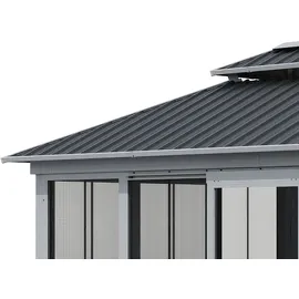 Sojag Olan 1017 3,1 x 5 m inkl. Seitenteile Grau/Schwarz