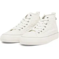 Mustang Damen High-Top Sneaker weiß - Weiß