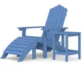 vidaXL Adirondack-Gartenstuhl 38 x 83 x 46 cm blau