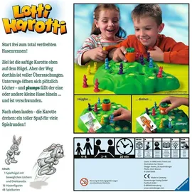 Ravensburger Lotti Karotti Das total verdrehte Hasenrennen