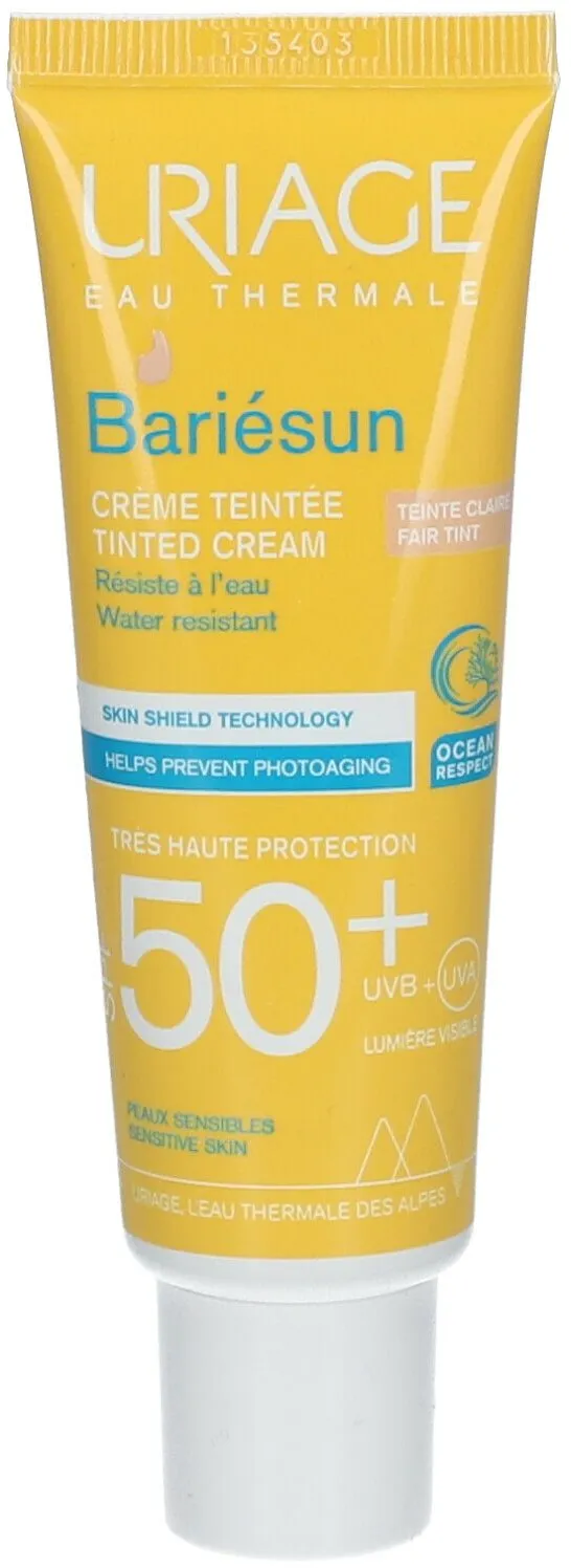 Uriage Bariésun - Getönte Creme Spf50 Heller Farbton