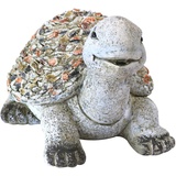 Kynast Garden Deko Gartenfigur Schildkröte groß 35 cm Handarbeit Steinoptik