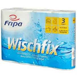 Fripa Wischfix Küchenrolle 3-lagig 32 Rollen