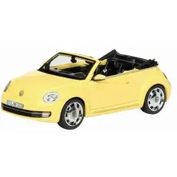 SCHUCO 450747600 1:43 VW Beetle Cabrio, gelb