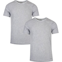 Fila T-Shirt, mit klassischem Rundhalsausschnitt und Kurzarm, Gr. M, grey, , 43359868-M
